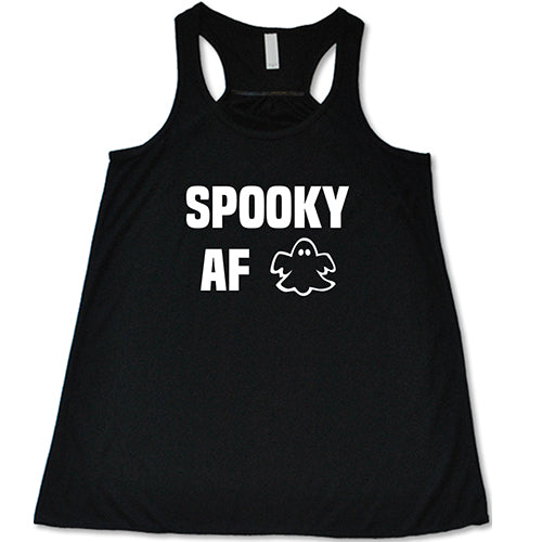 Spooky Af Shirt - Trendy Halloween Graphic Tee for Men & Women | Perfect for Halloween Parties, Costume Outfits & Casual Wear