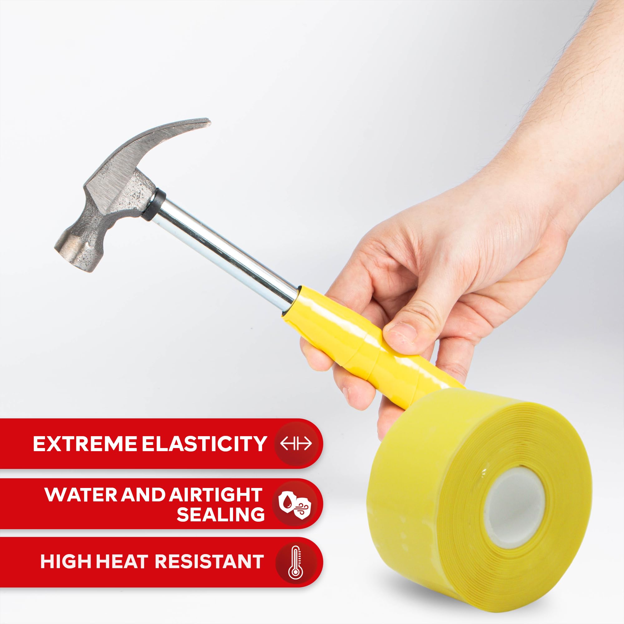 XFasten Professional Self-Fusing Silicone Tape - 1.5