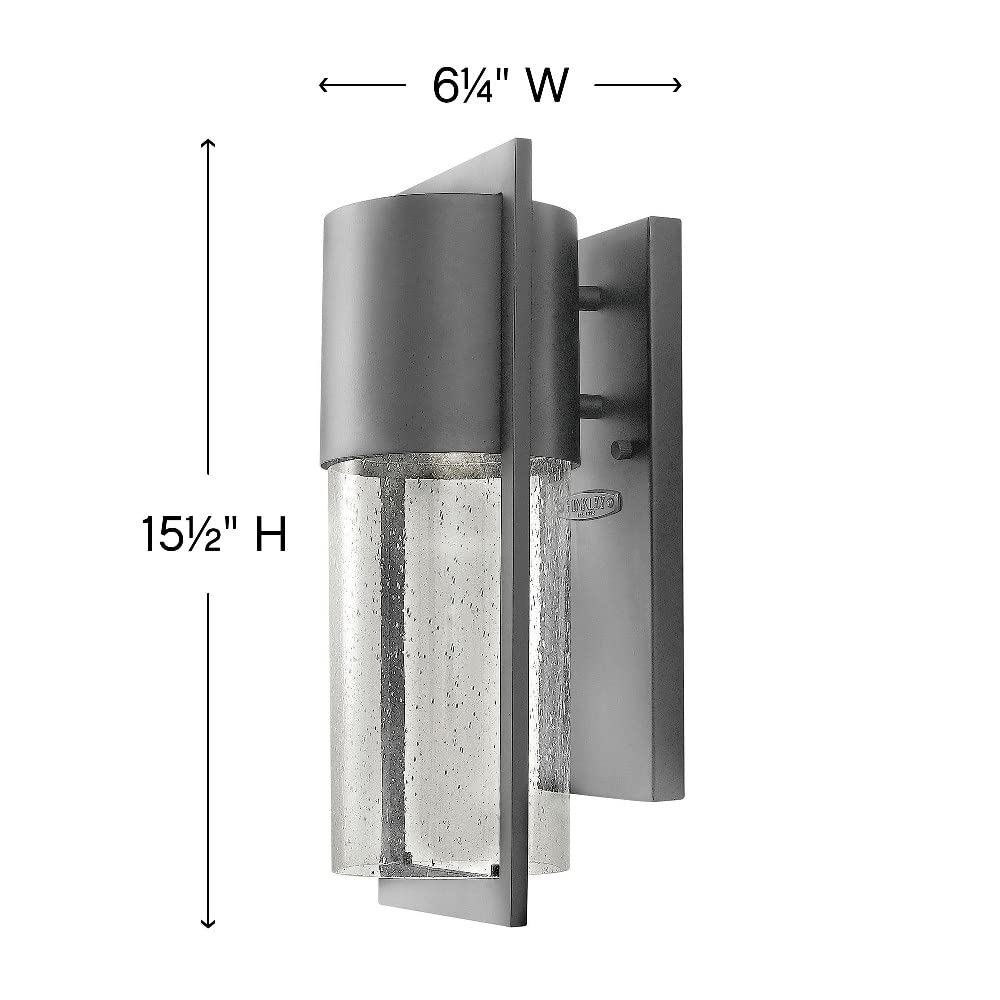 Transitional-Modern Small Outdoor Wall Lantern - 6.25