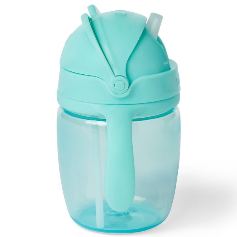 Easy Feed Mealtime Set for Babies & Toddlers - Teal & Grey - Perfect for High Chairs, Travel & Mess-Free Feeding