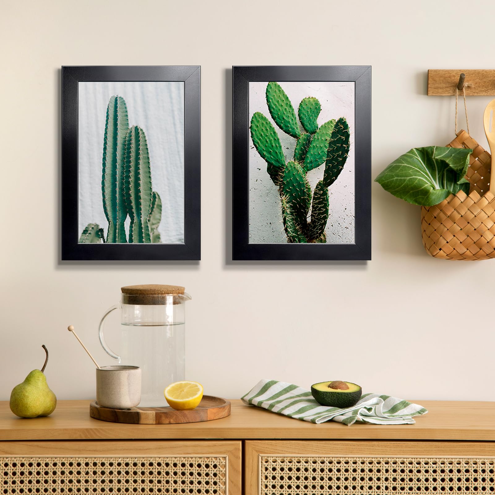 LaVie Home 5.5 x 8.5 Black Picture Frame - Business License & Certificate Display - Fits Diploma, Document, Tax Certificate - Self Standing with Wall Hangers (1 Pack) - Perfect for Office, Home Decor, Graduation Gifts & Professional Displays