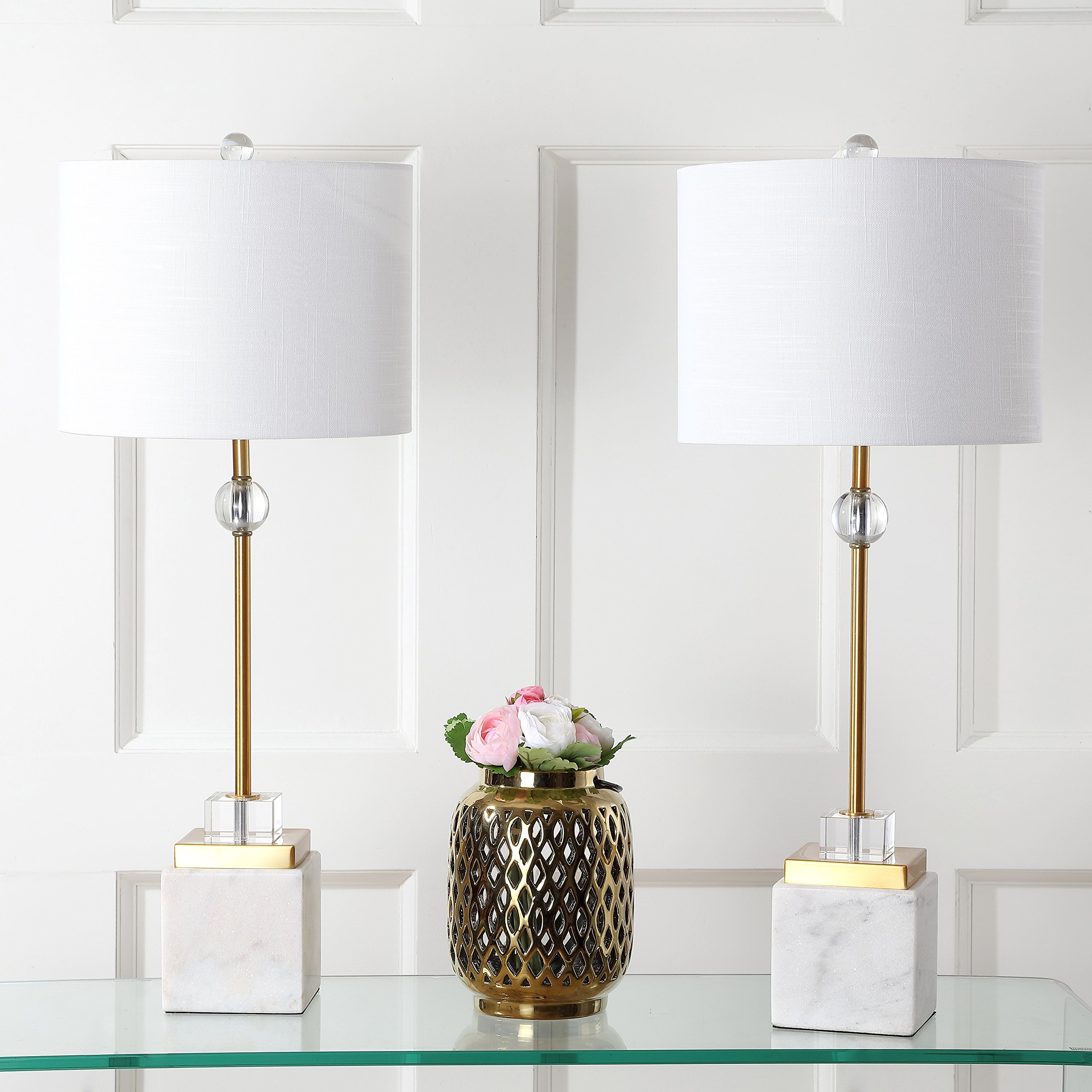 JONATHAN Y JYL5008A-SET2 Set of 2 Modern LED Table Lamps - 30
