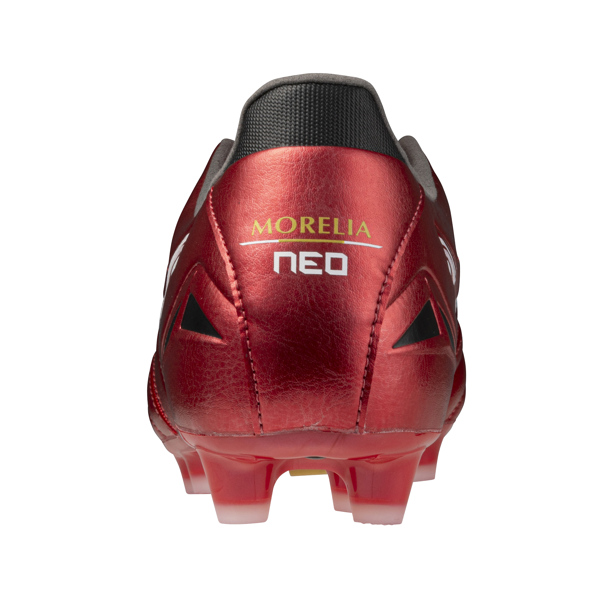 Mizuno Morelia Neo IV Pro FG Soccer Cleats for Men - Lightweight Football Shoes for Speed & Control (Red/White/Black) - Perfect for Competitive Matches & Training Sessions