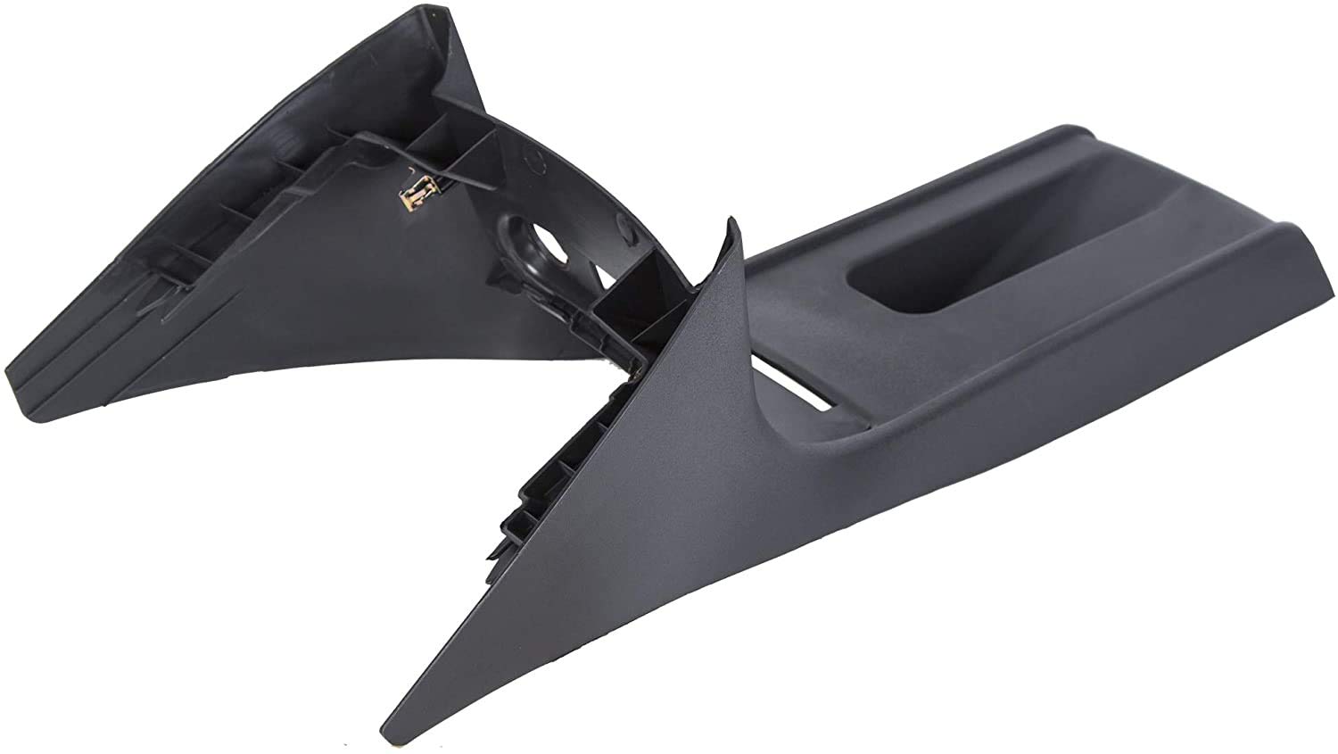 HECASA Replacement Center Console Plastic Trim for 2011-2020 Dodge Charger Police - Interior Upgrade & Repair Part for Enhanced Vehicle Aesthetics | Perfect for Police Cruiser Maintenance & Car Restoration Projects