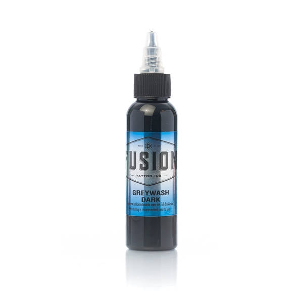 Fusion Greywash Dark Ink - Premium Quality Ink for Tattoos, Calligraphy & Art - Perfect for Professional Artists & DIY Enthusiasts