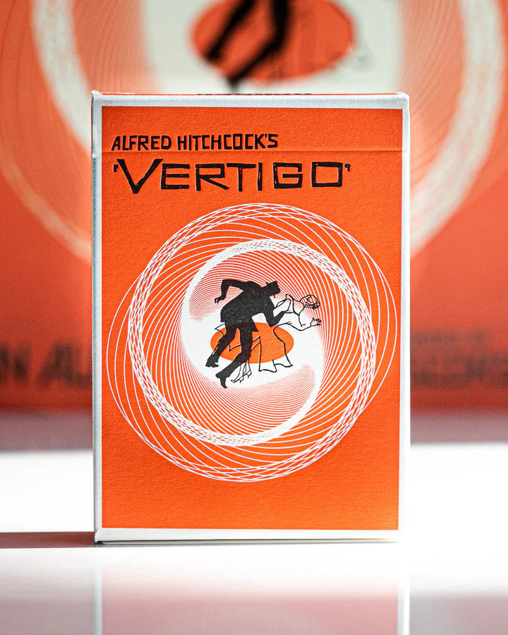 Hitchcock's Vertigo Playing Cards - Premium Collectible Deck for Card Games, Magic Tricks & Movie Fans - Perfect for Poker, Blackjack & Movie-Themed Parties