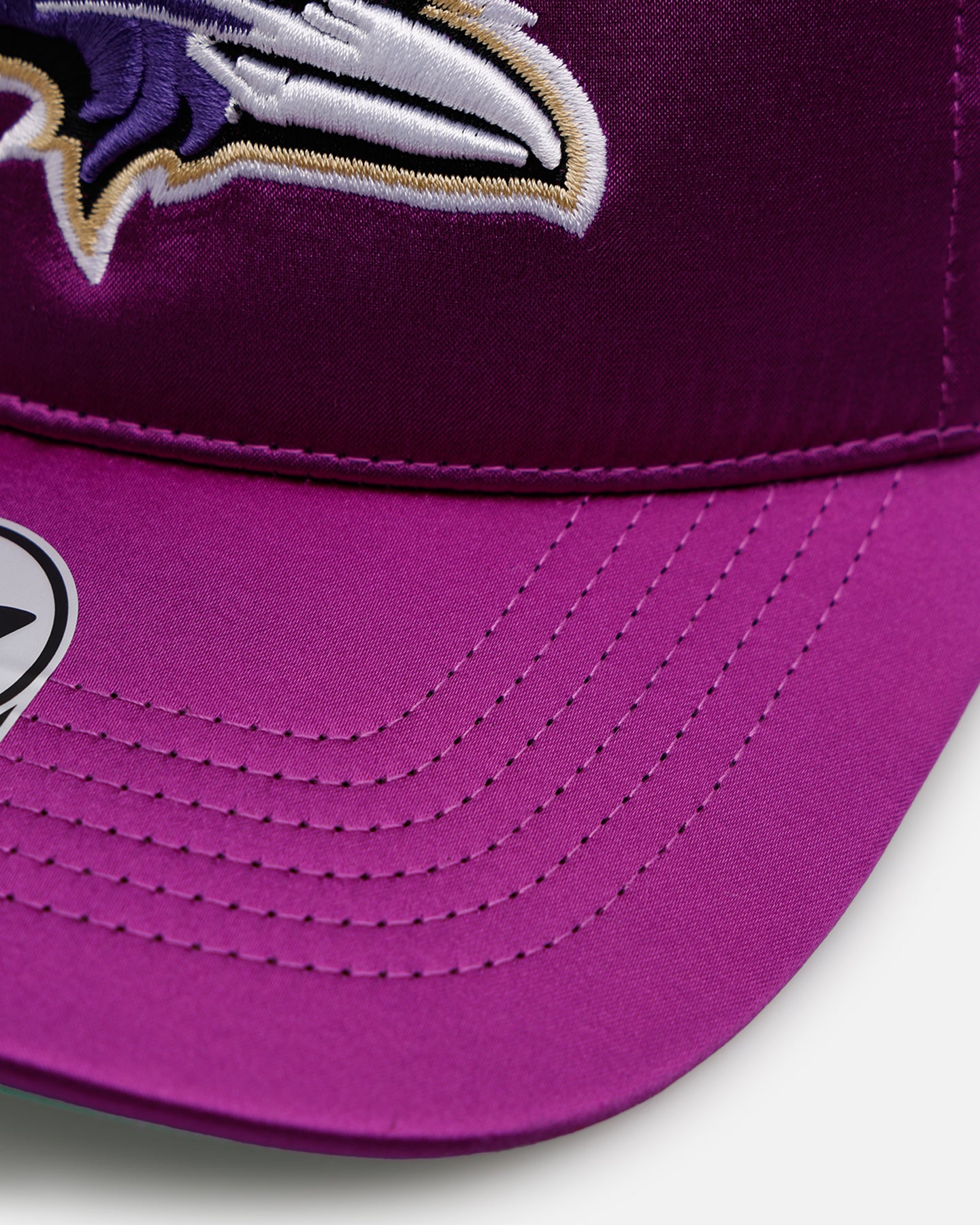 47 Brand Baltimore Ravens 'Silky Way' 47 Hitch Snapback Purple Hat - Adjustable Snapback Cap for Men & Women - Perfect for Football Games, Tailgating & Casual Wear