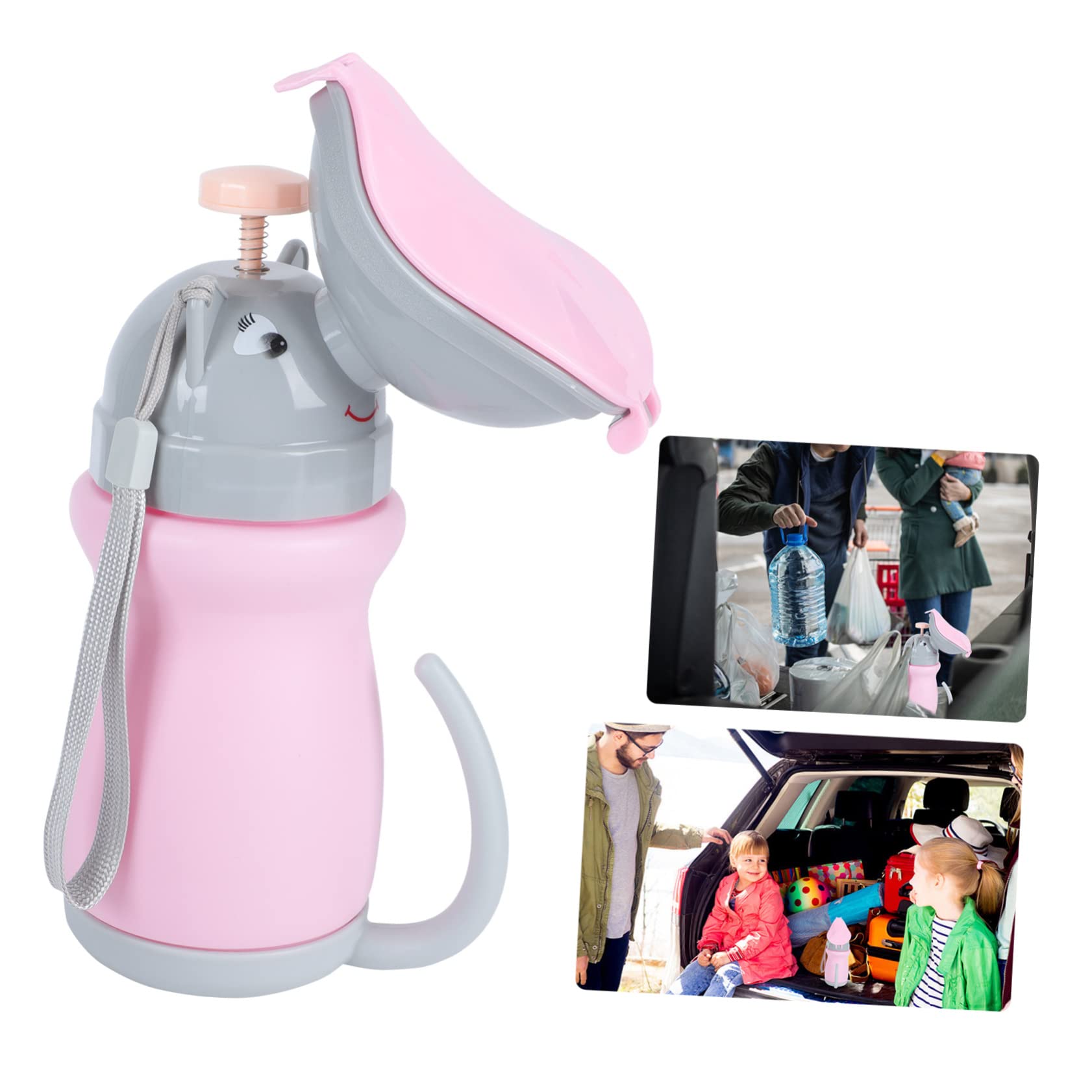 3 Pack Lightweight Travel Urinal Bottle for Kids - Leakproof & Durable Emergency Toilet Solution - Perfect for Car Trips, Camping, and Outdoor Adventures