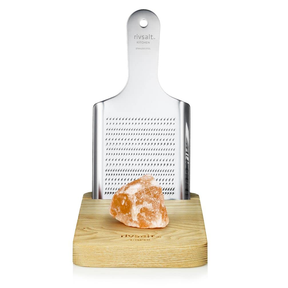 Rivsalt - Premium Himalayan Pink Salt for Cooking, Baking & Seasoning | Natural Mineral-Rich Gourmet Salt for Healthy Meals, Grilling & Food Presentation