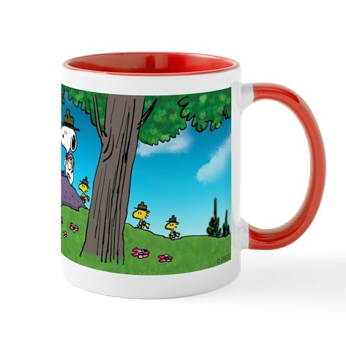 White/Red Inside - Nature Walk Mug