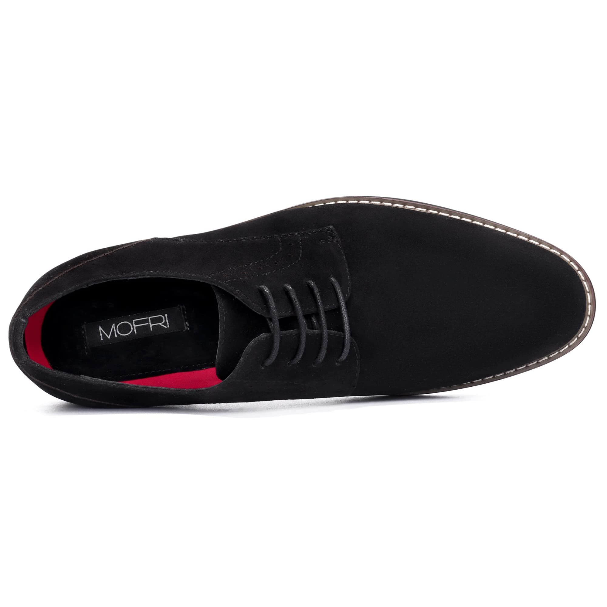 Mofri Men's Formal Cap Toe Oxford Dress Shoes - Comfortable Business & Wedding Shoes for Men - Perfect for Office, Parties & Special Occasions