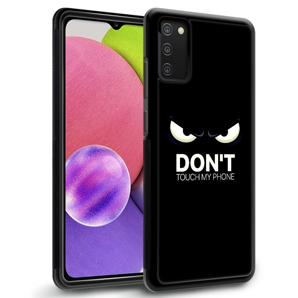 Shockproof Samsung Galaxy S20 FE Case (6.5-inch) - Soft TPU Protective Phone Cover with Non-Slip Grip | Dont Touch My Phone Design for Men | Perfect for Daily Use, Outdoor Activities & Work Commute