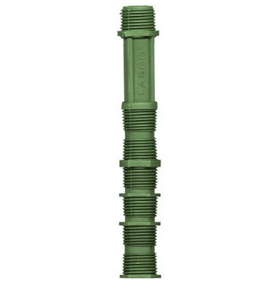 1/2 in. x 6 in. Poly Cut Off Riser - M481 005 - Durable Plastic Pipe Extension for Plumbing & Irrigation Systems - Perfect for Water Supply Lines, Sprinkler Systems & DIY Home Repairs