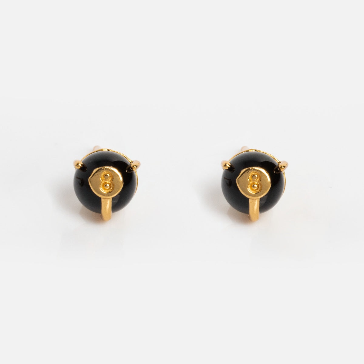 Magic 8 Ball Stud Earrings - Fun Fortune Telling Jewelry for Parties, Gifts & Fashion Accessories