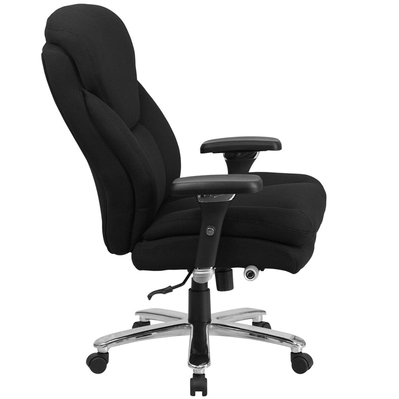 FLASH HERCULES Series Heavy Duty Executive Office Chair - 400 lb Weight Capacity, Ergonomic Design with Lumbar Support, Big & Tall Adjustable Chair for All-Day Comfort - Perfect for Home Office, Gaming, and Professional Workspaces