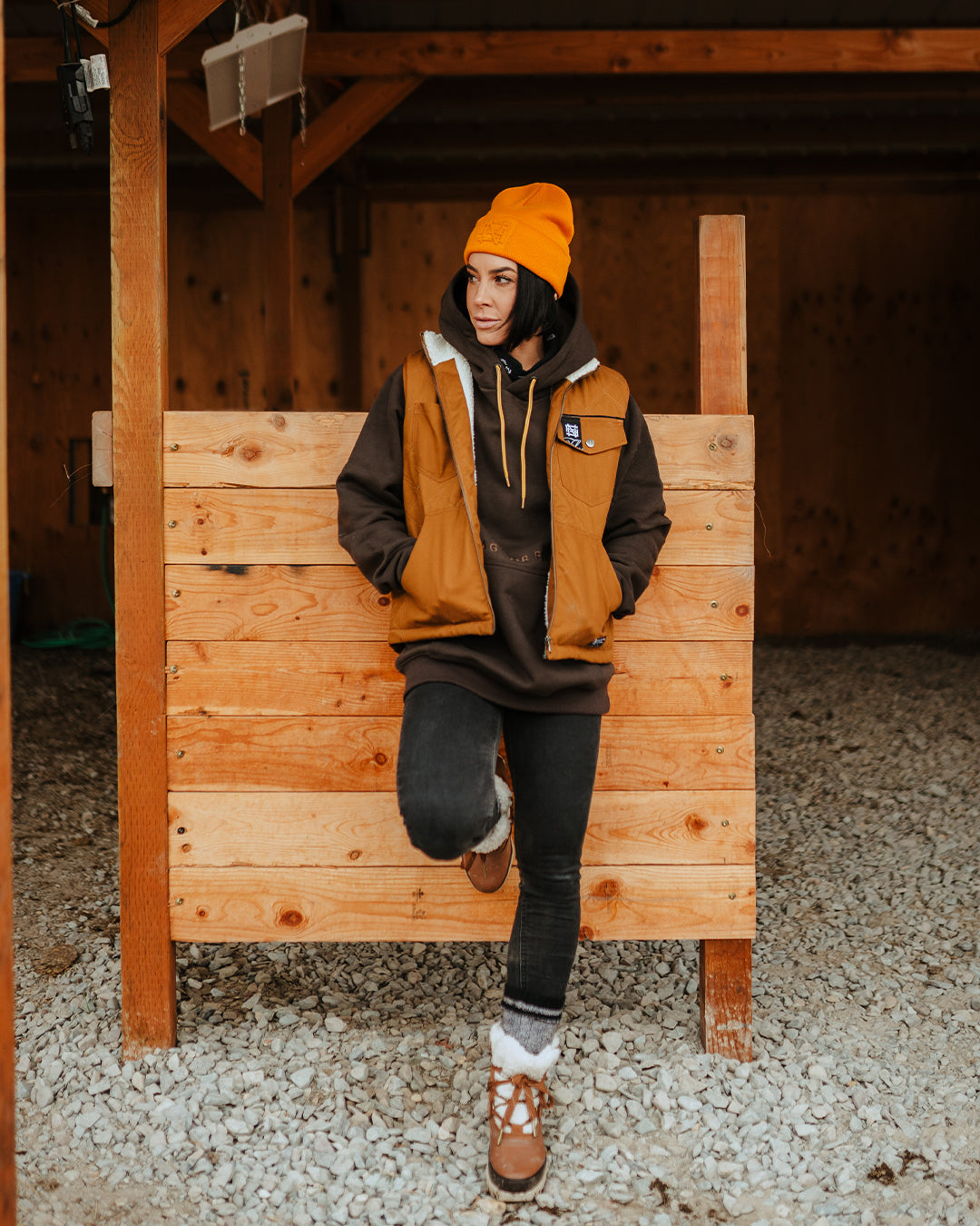Timber Forever Vest - Durable Outdoor Jacket for Hiking, Camping & Cold Weather - Men's & Women's Water-Resistant Fleece Vest