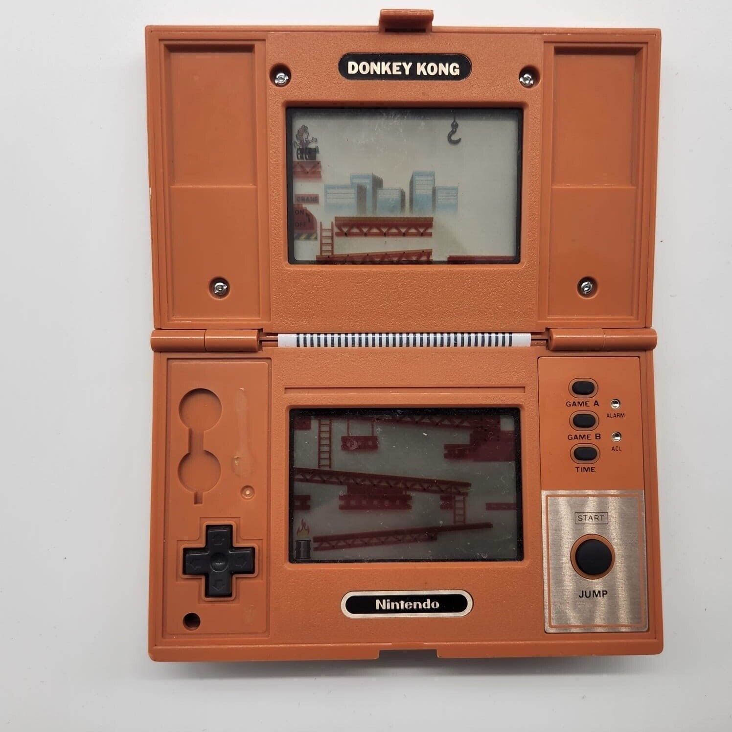 Vintage Donkey Kong Multi-Screen Nintendo Game & Watch Handheld Console - Classic Retro Gaming Collectible (Boxed 25F4) - Perfect for Gaming Enthusiasts & Nostalgic Gift Ideas