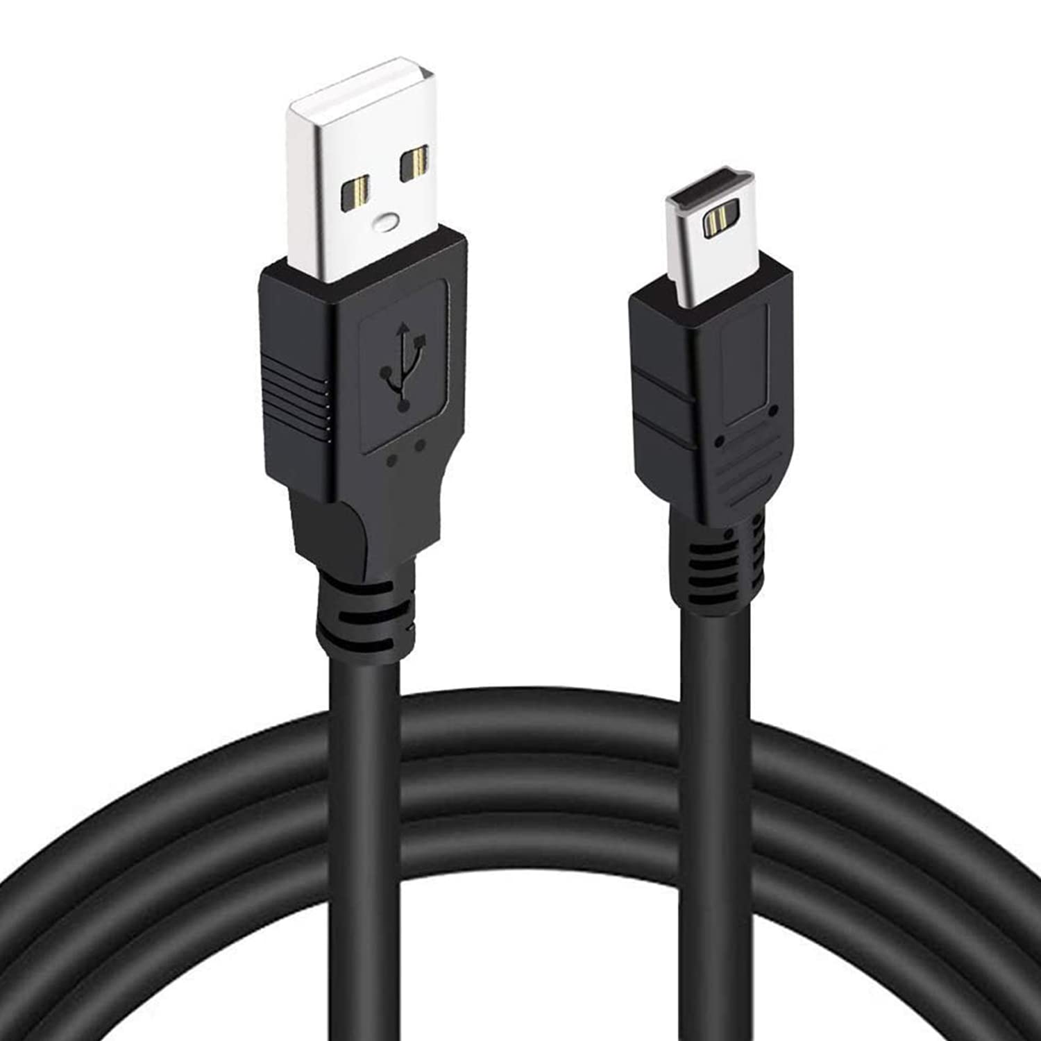 KQWOMA Mini USB Charger Cable - 3.3FT Charging Cord Compatible with Texas Instruments TI-84 Plus CE, TI-84 Plus/C Silver Edition, TI-89 Titanium, TI-Nspire CX/CX CAS Calculators - Perfect for School, Office & Scientific Calculations (1 Pack)