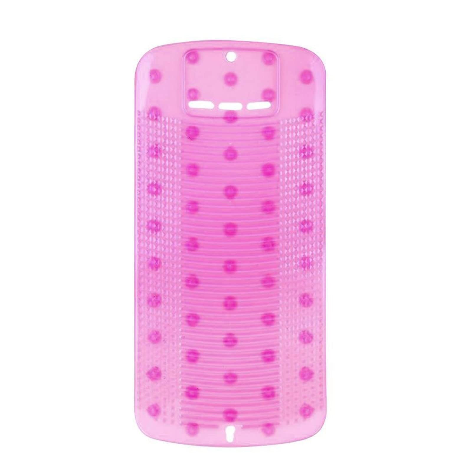Foldable Plastic Washboard for Laundry - Portable Clothes Washing Board, Durable Home Cleaning Tool (Pink) - Perfect for Camping, Travel & Small Space Living