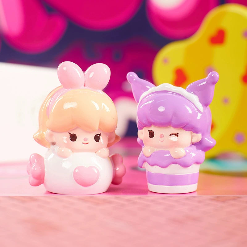 Dopamine Love Bean Series Blind Box - Cute Collectible Figures for Stress Relief & Fun Gifts | Perfect for Home Decor, Office Desk, and Party Favors
