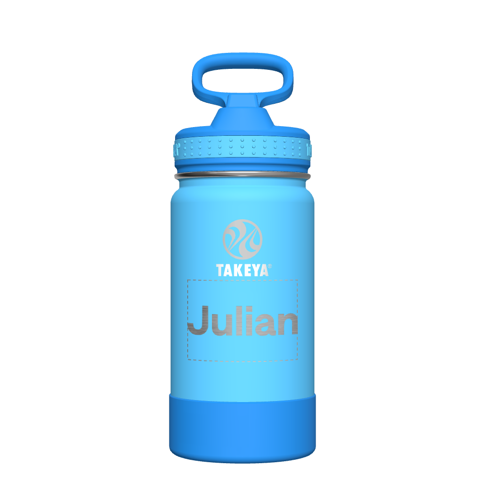 Customized Active Kids Water Bottle with Straw Lid - Leakproof & BPA-Free for School, Sports & Outdoor Adventures