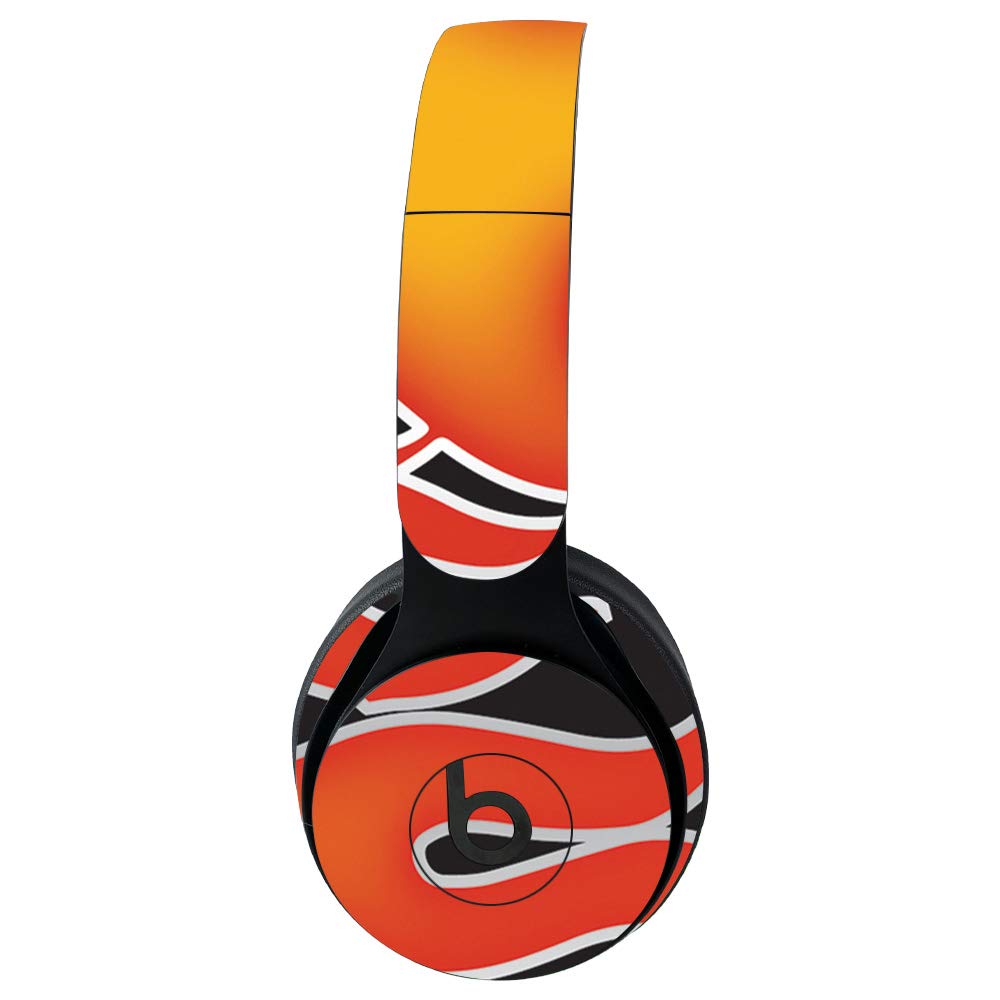 MightySkins Vinyl Decal Wrap Cover for Beats Solo Pro Wireless Headphones - Hot Flames Design | Protective, Durable, Customizable Skin | Easy to Apply & Remove | Made in USA | Perfect for Gym, Travel & Daily Use