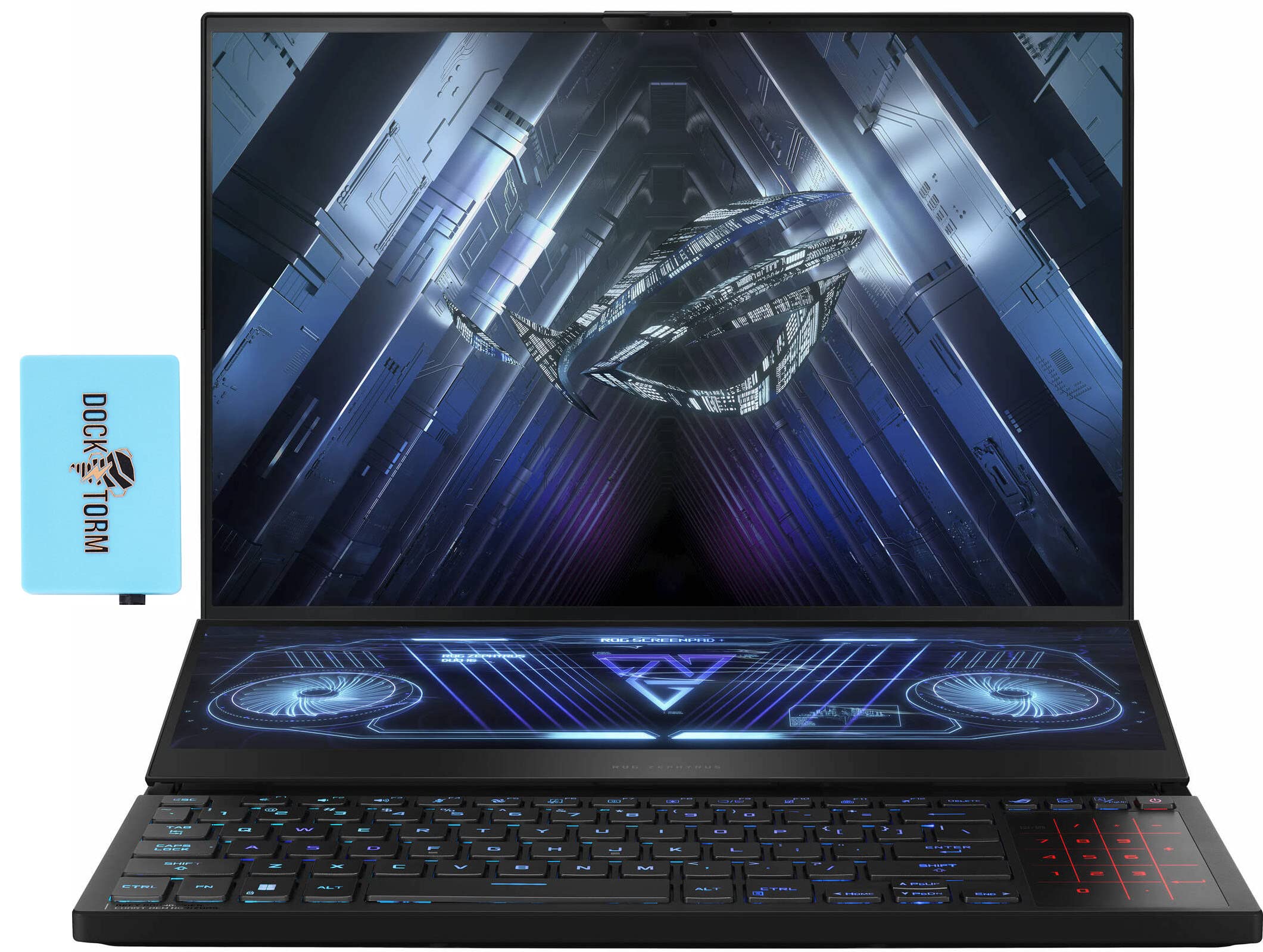 ASUS ROG Zephyrus Duo 16 Gaming Laptop - AMD Ryzen 9 6900HX 8-Core, 32GB DDR5 RAM, 2TB PCIe SSD, NVIDIA RTX 3070 Ti, 16