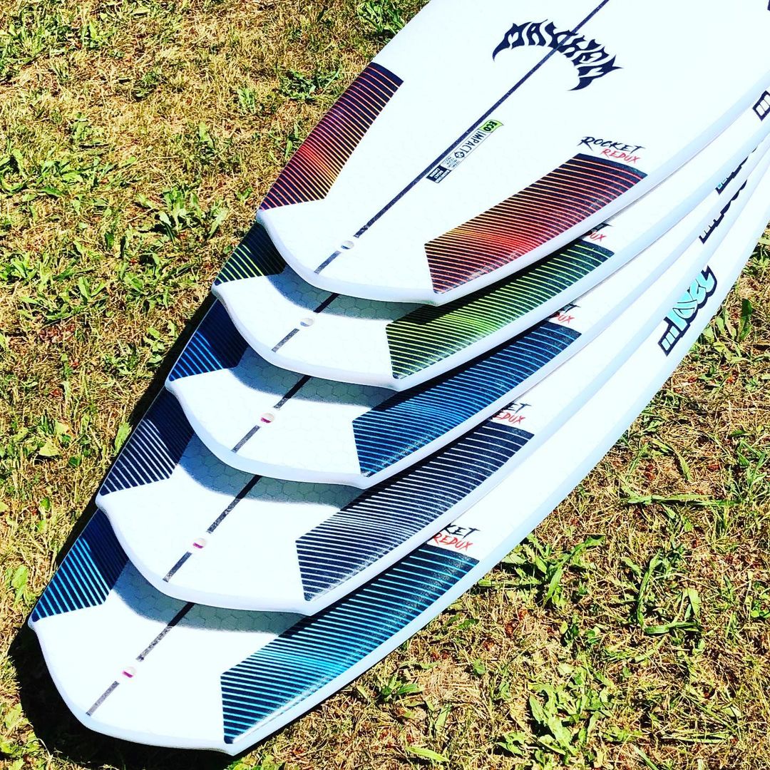 Libtech Lost Rocket Redux 6'0 Surfboard - Futures Compatible Performance Shortboard for Waves & Beach Surfing