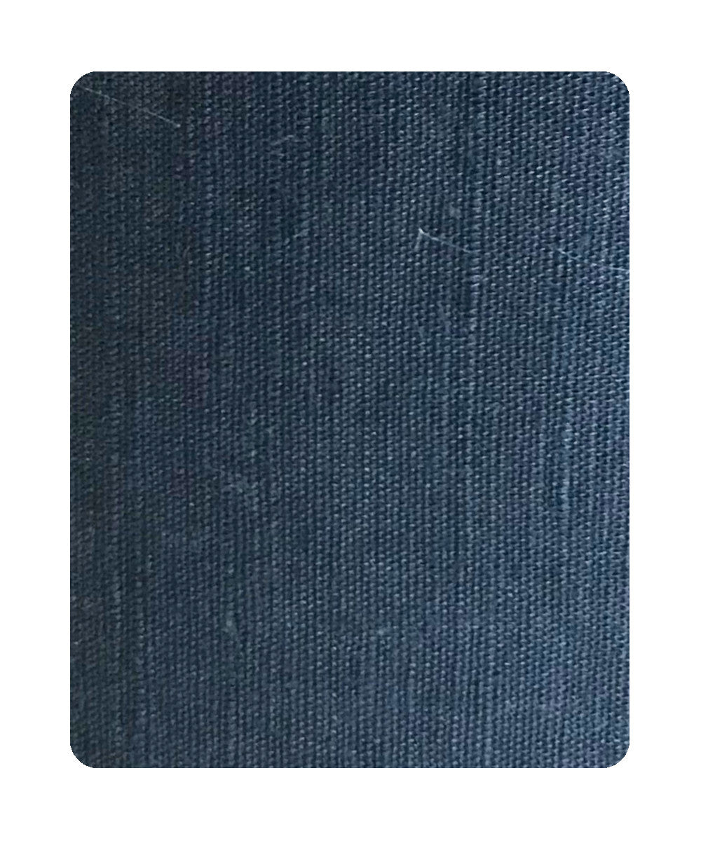 12W x 12H SLIP UNO FITTER Textured Slate Blue Drum Linen Lamp Shade - Perfect for Bedroom, Living Room & Office Lighting Decor