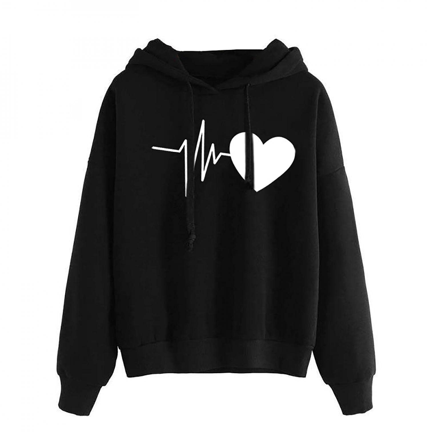 Women's Tie Dye Printed Hoodies - Long Sleeve Drawstring Pullover Sweatshirt with Hood | Casual Wear, Street Fashion, Loungewear, Yoga Outfit