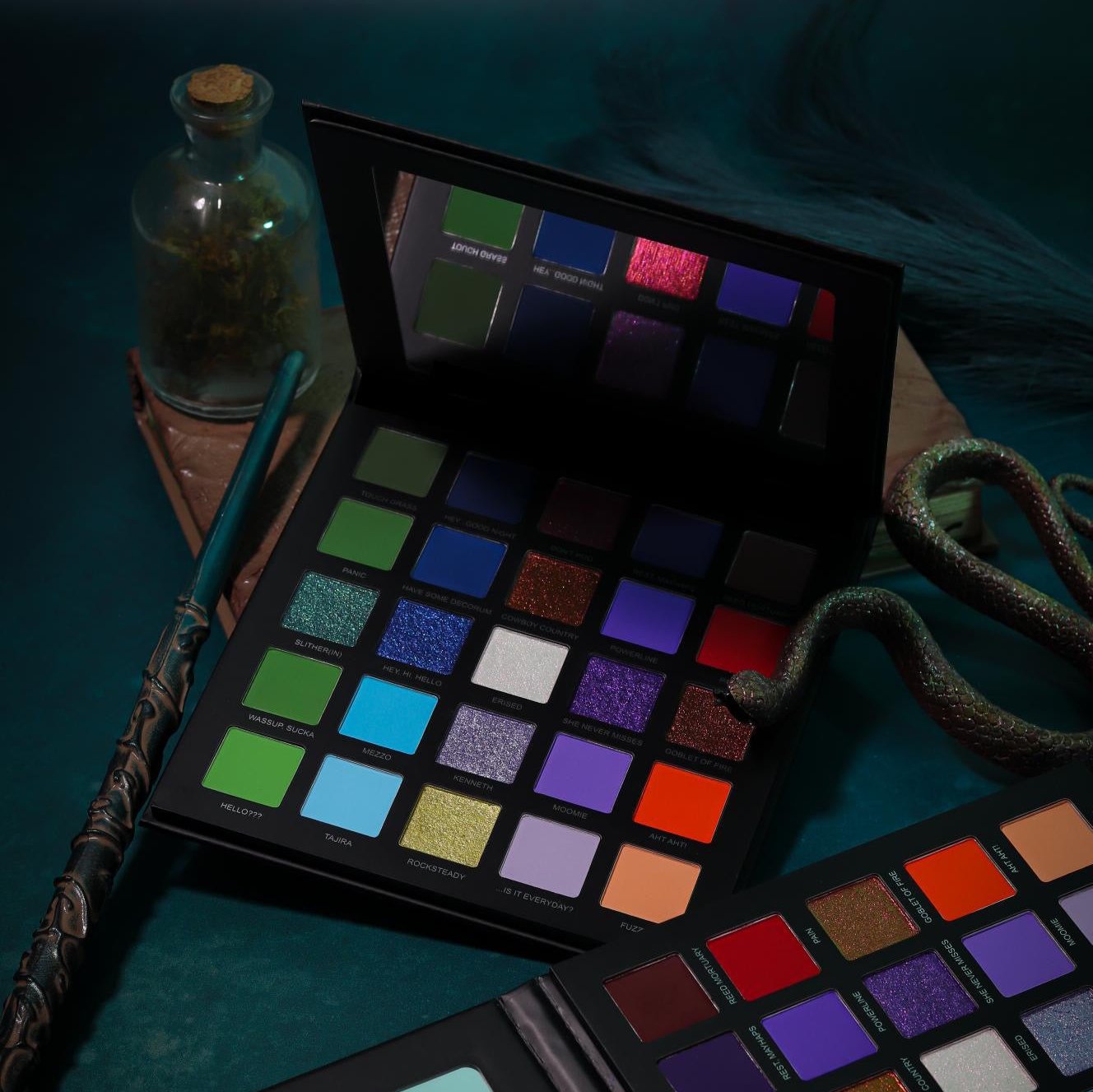 Little Miss She Never Misses Eyeshadow Palette - 18 Highly Pigmented Matte & Shimmer Shades | Vegan & Cruelty-Free Makeup Kit for Day & Night Looks | Perfect for Parties, Weddings & Everyday Glam