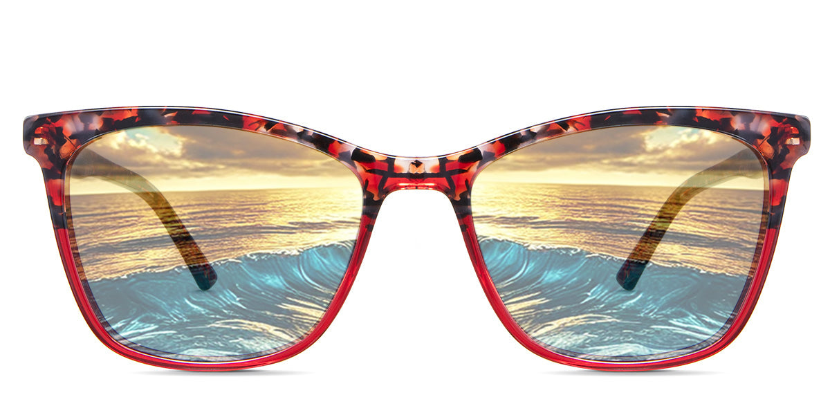 Paisley Print Women's Prescription Tinted Glasses - Stylish Eyewear for Reading, Driving & Everyday Fashion