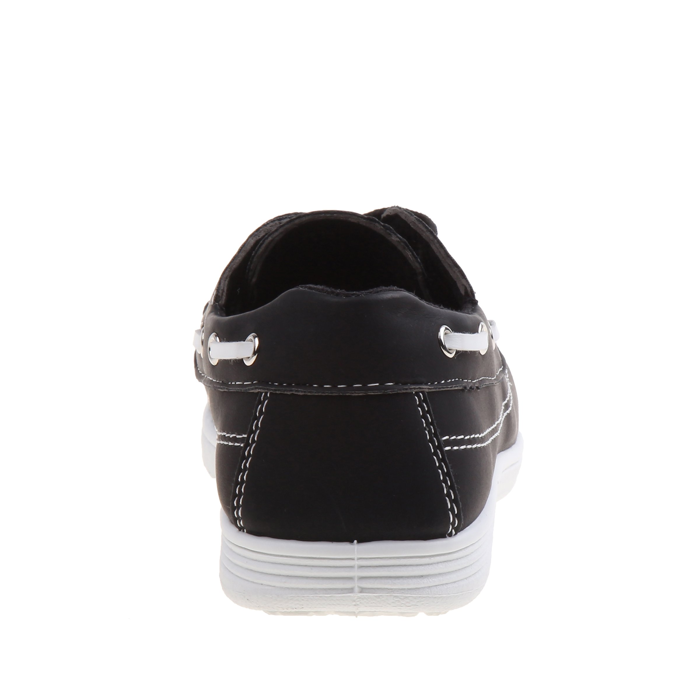 Josmo Boys Jacob Boat Shoes - Classic Leather Slip-On Loafers for Kids, Comfortable & Durable - Perfect for School, Casual Wear & Outdoor Activities