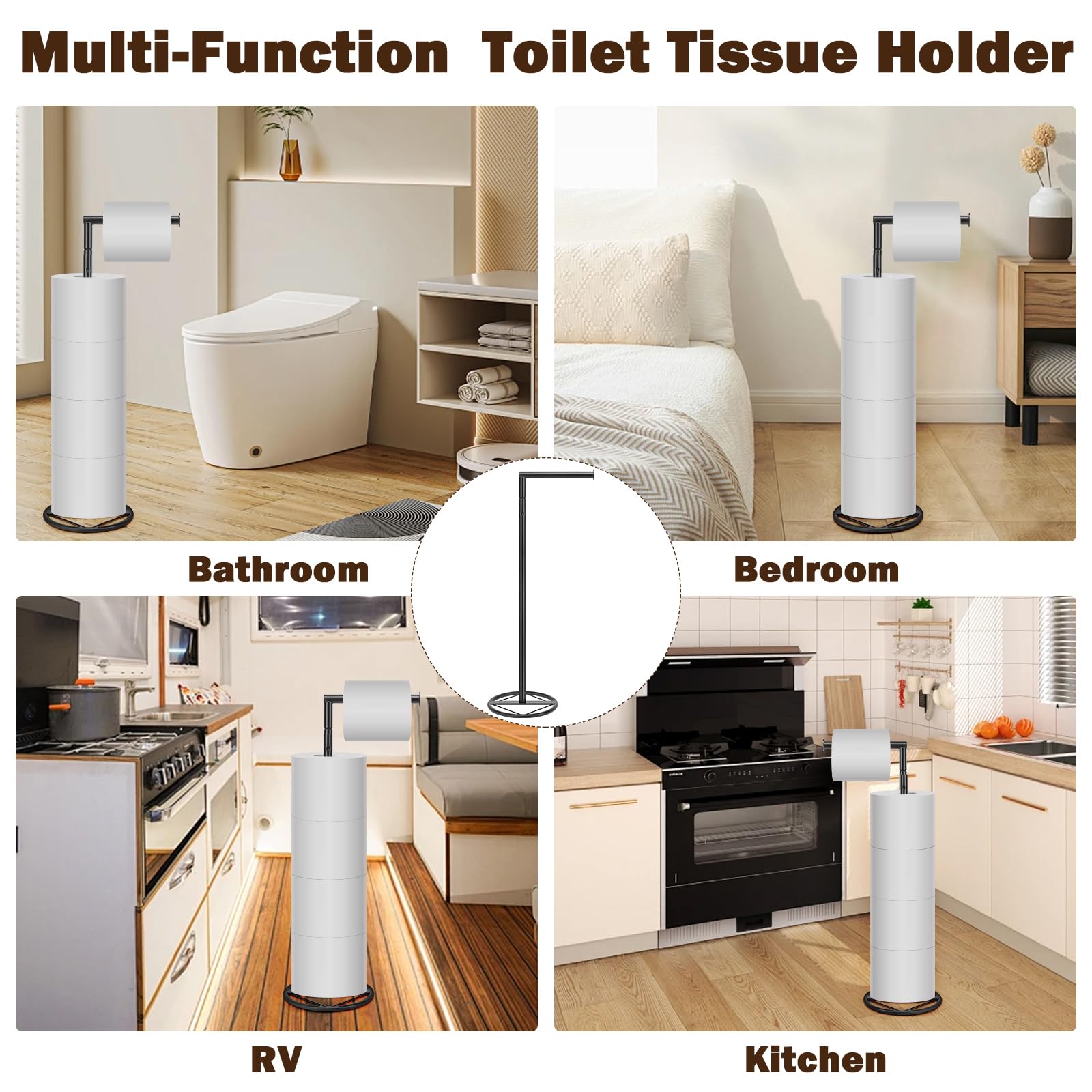 Stainless Steel Toilet Paper Holder - 20