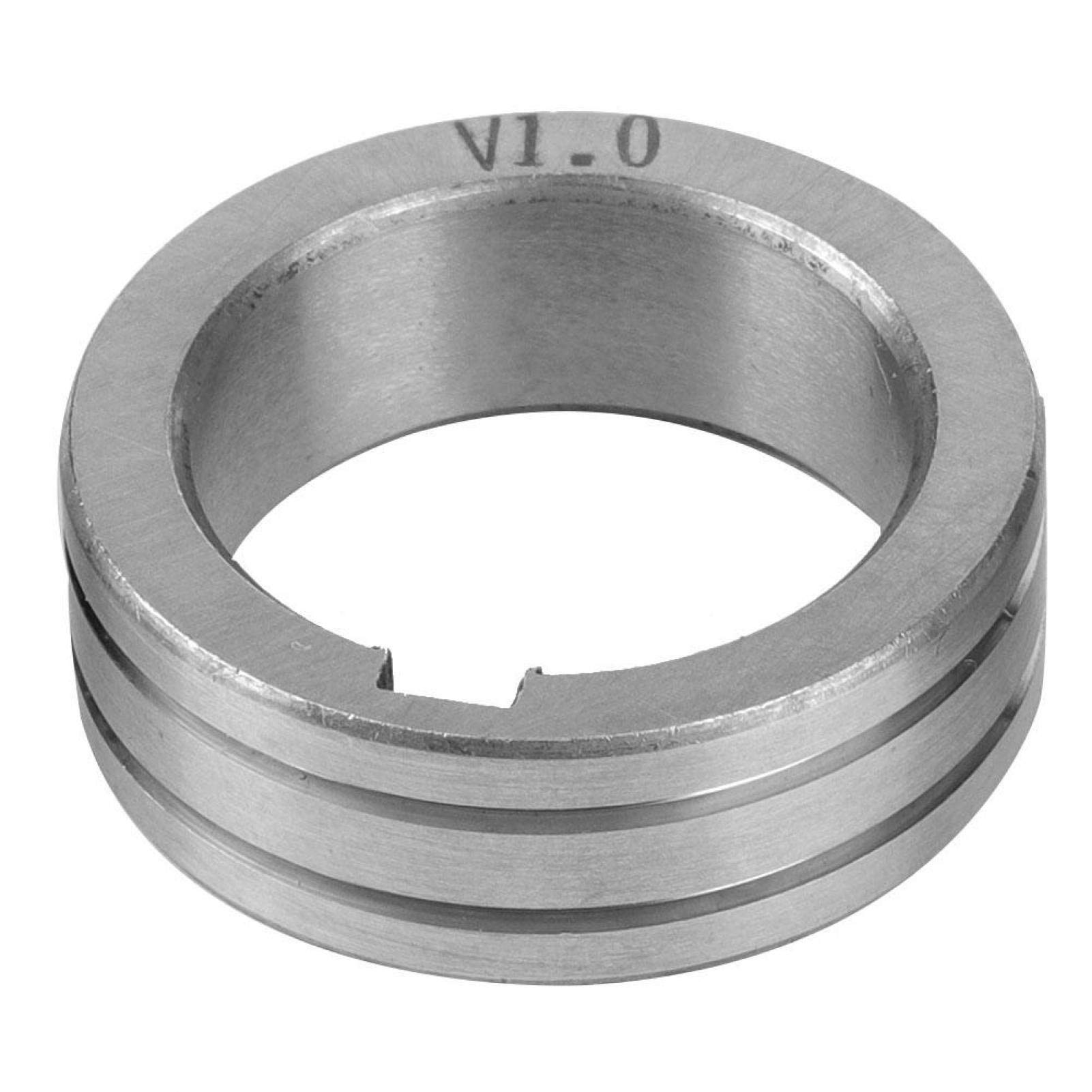 Stainless Steel Wire Feeder Roller - 1.0mm Welding Wire Guide Wheel for Binzel MIG Torches | Perfect for MIG Welding, Soldering & Metal Fabrication Projects