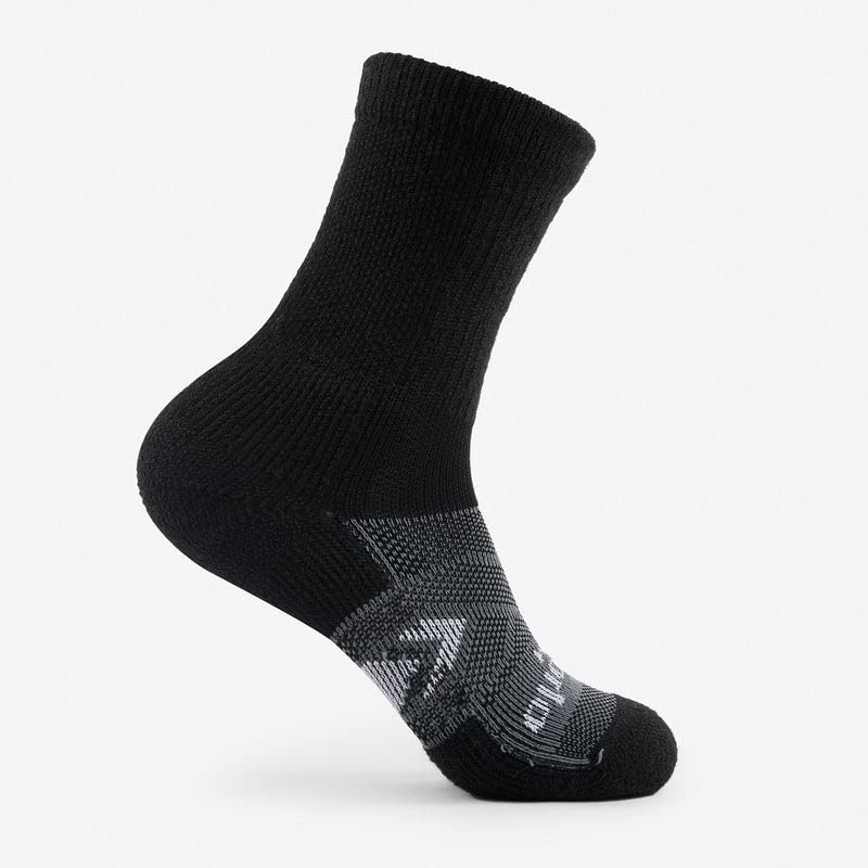 Thorlos WCXU Max Cushion 12-Hour Shift Crew Socks for Nurses & Healthcare Workers - All-Day Comfort & Support for Long Shifts