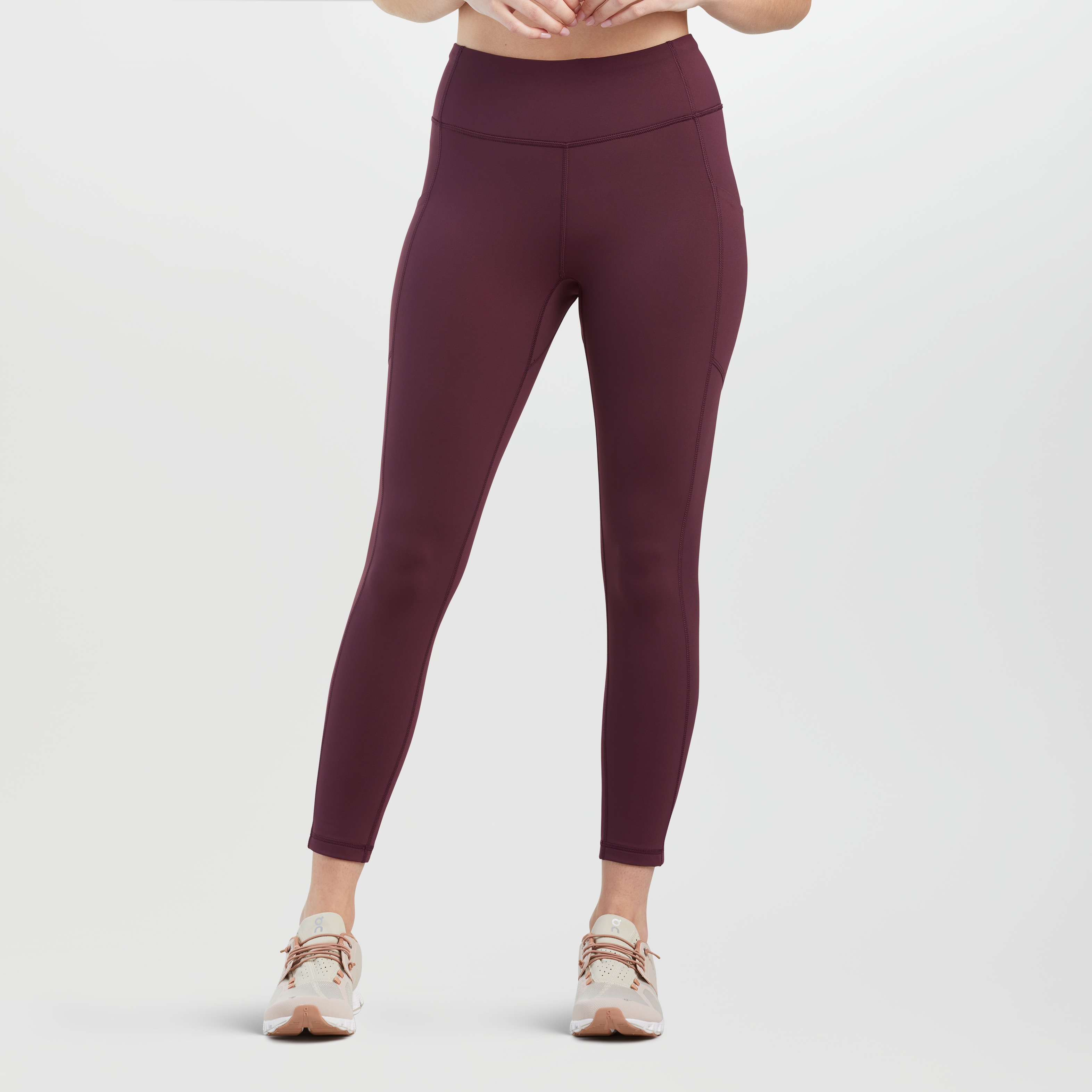 Women's Vantage 7/8 Leggings with Back Pockets - High Waisted Yoga Pants for Workout, Running & Lounge - Final Sale