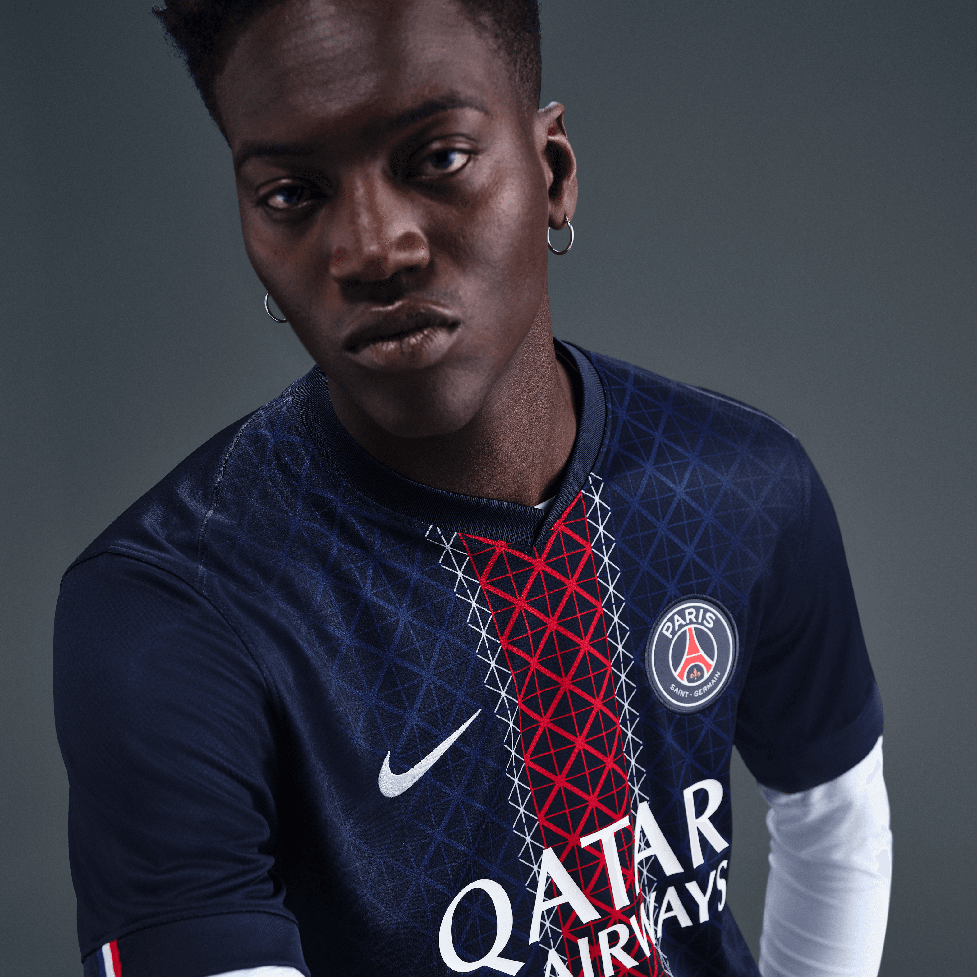 Paris Saint Germain PSG 2025-2026 Adult Home Jersey - Official Stadium Football Shirt for Men - Perfect for Match Days, Training & Fan Support