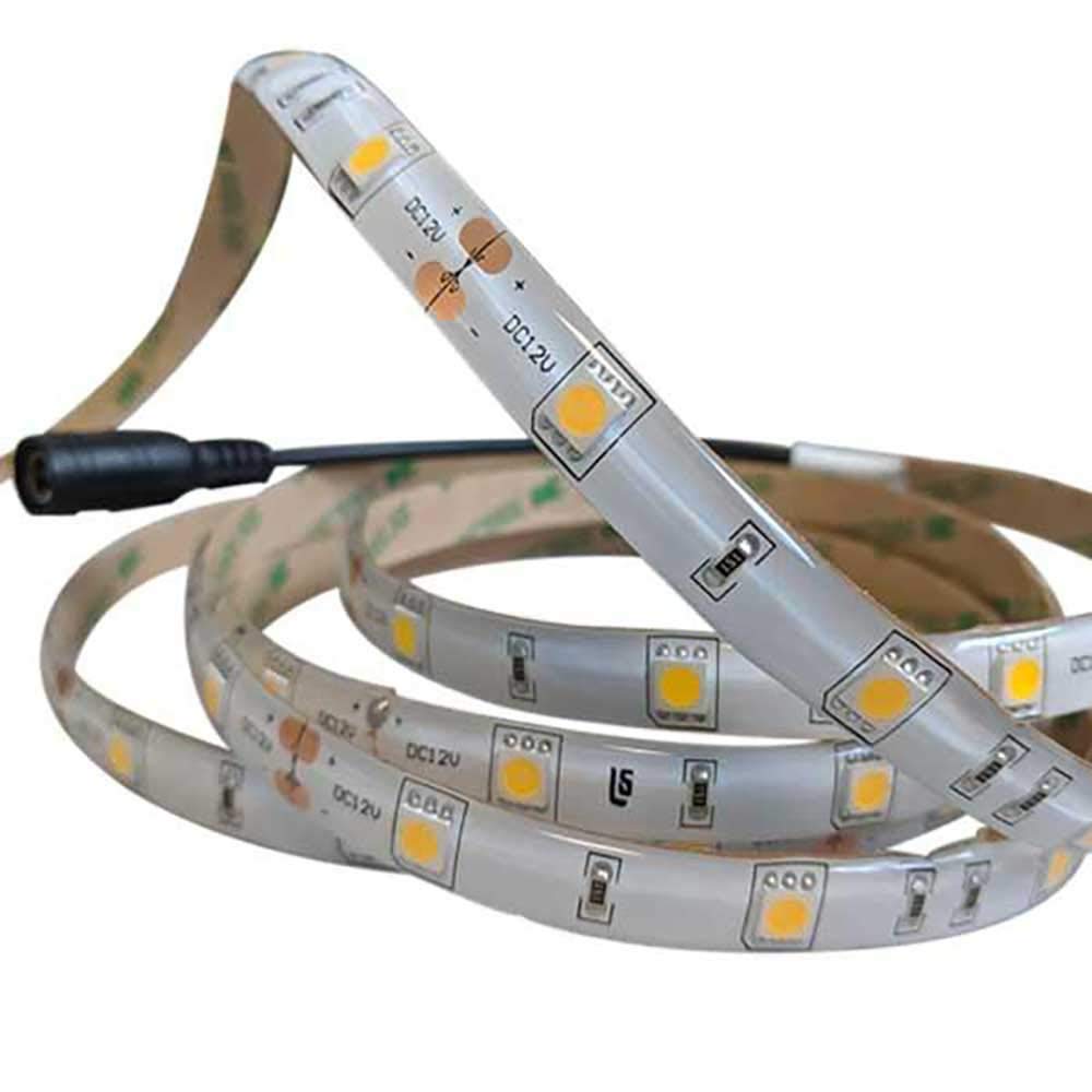 12V Waterproof Flexible LED Strip Light - 12ft Red Color for Car Interior, Home Decoration & Outdoor Lighting