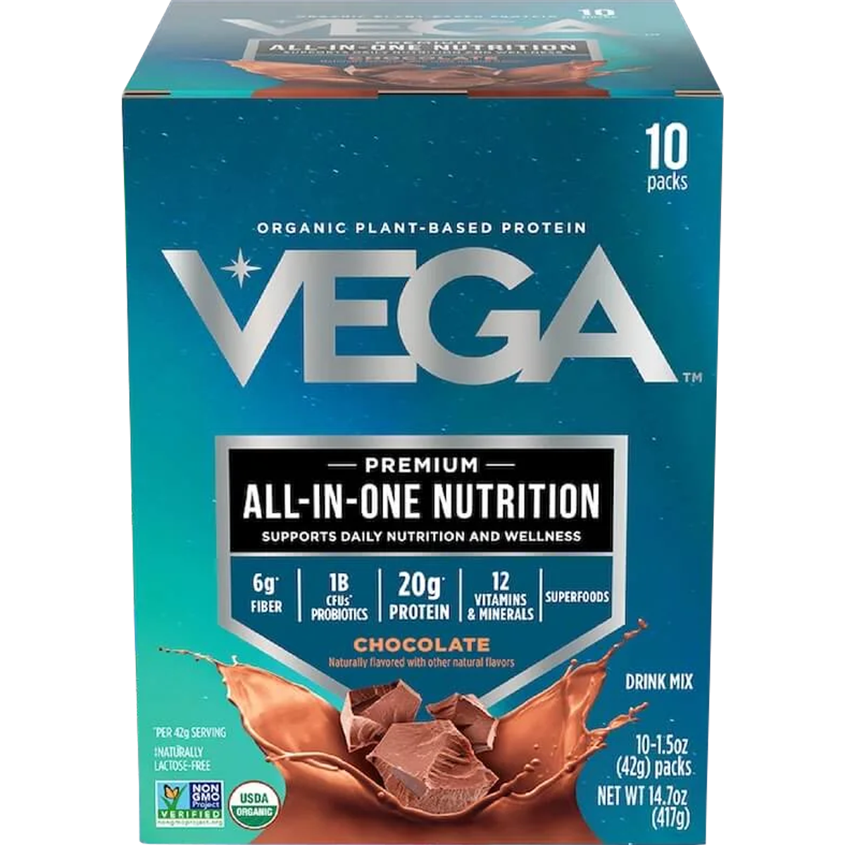 All in One Nutrition Shake - Single Serving Pack | Meal Replacement for Weight Loss & Muscle Gain | Perfect for Busy Professionals & Fitness Enthusiasts