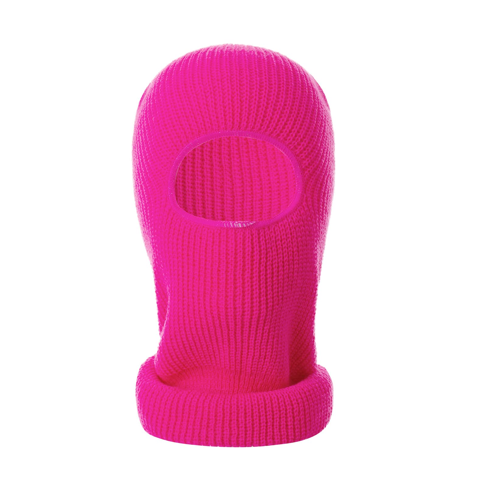 3 Hole Knit Balaclava - Gothic Ski Mask for Winter Warmth - Windproof Thermal Cycling Face Mask for Outdoor Sports & Cold Weather Activities
