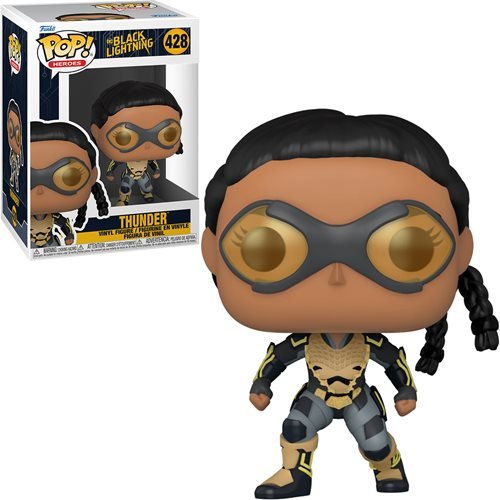 DC Heroes Black Lightning Pop! Vinyl Figure - Funko Thunder Collectible [428] - Perfect for Superhero Fans, Comic Book Collections & Pop Culture Displays