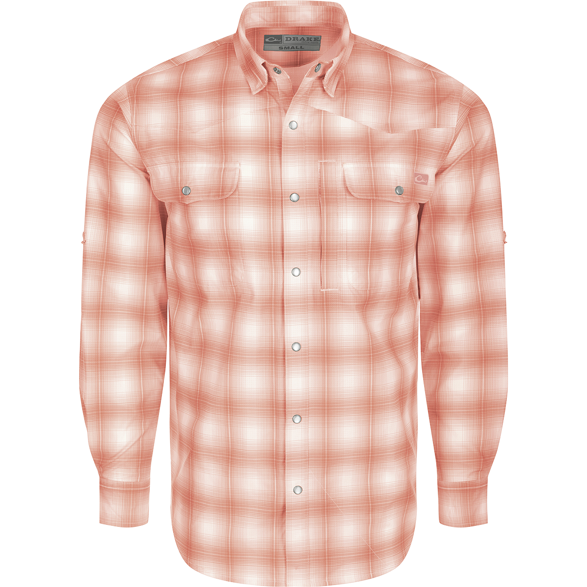 Cinco Ranch Western Plaid Button Down Long Sleeve Shirt for Men - Classic Cowboy Style Shirt for Ranch Work, Rodeo & Outdoor Adventures