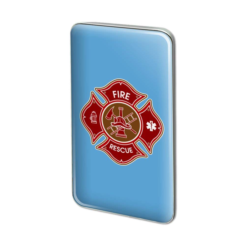 Firefighter Lapel Pin - Maltese Cross Tie Tack Pinback for Hat, Suit & Uniform - First Responder Gifts, Police, EMS Badge Accessories