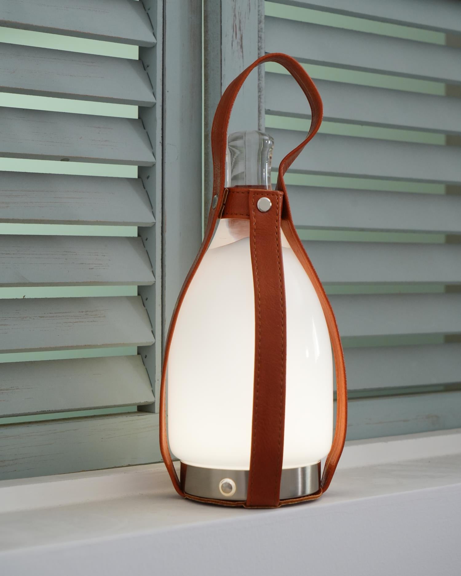 Bell Portable Battery Table Lamp - USB Rechargeable LED Night Light for Bedroom, Camping, Travel & Emergency Use