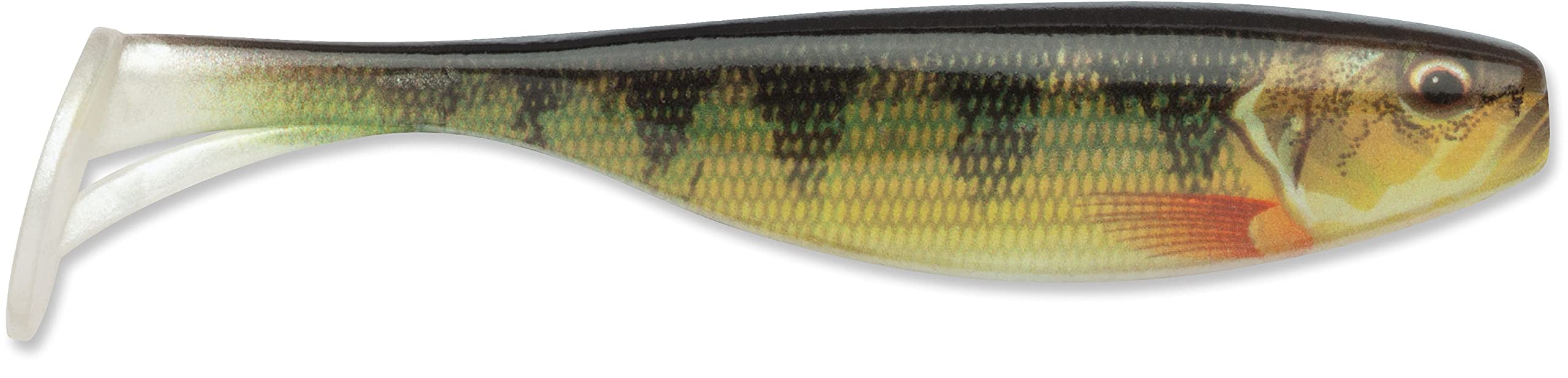 Storm Largo Shad 3.0 Fishing Lure - Realistic Yellow Perch Design for Bass, Walleye & Pike - Perfect for Freshwater & Saltwater Fishing