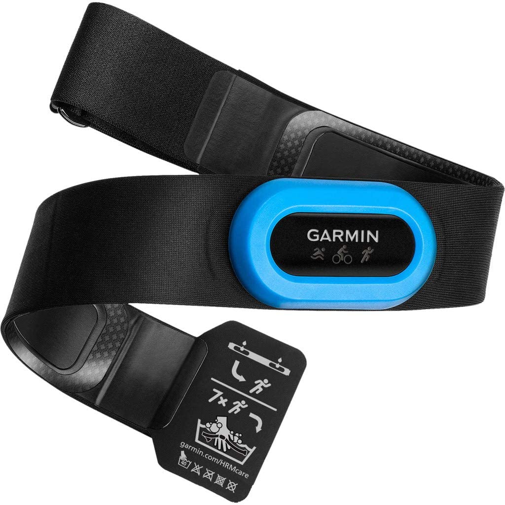 Garmin HRM-Tri Heart Rate Monitor for Triathletes - Accurate Chest Strap for Swimming, Cycling & Running - Perfect for Triathlon Training & Fitness Tracking