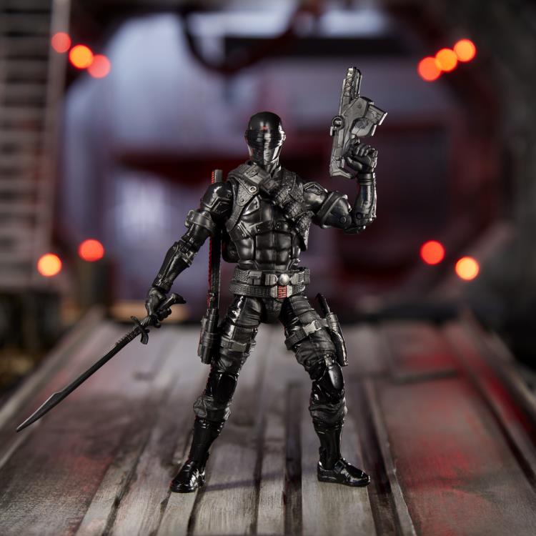 G.I. Joe Classified Series Snake Eyes Action Figure - 6-Inch Collectible Toy with Accessories for Display & Play | Perfect for G.I. Joe Fans & Collectors