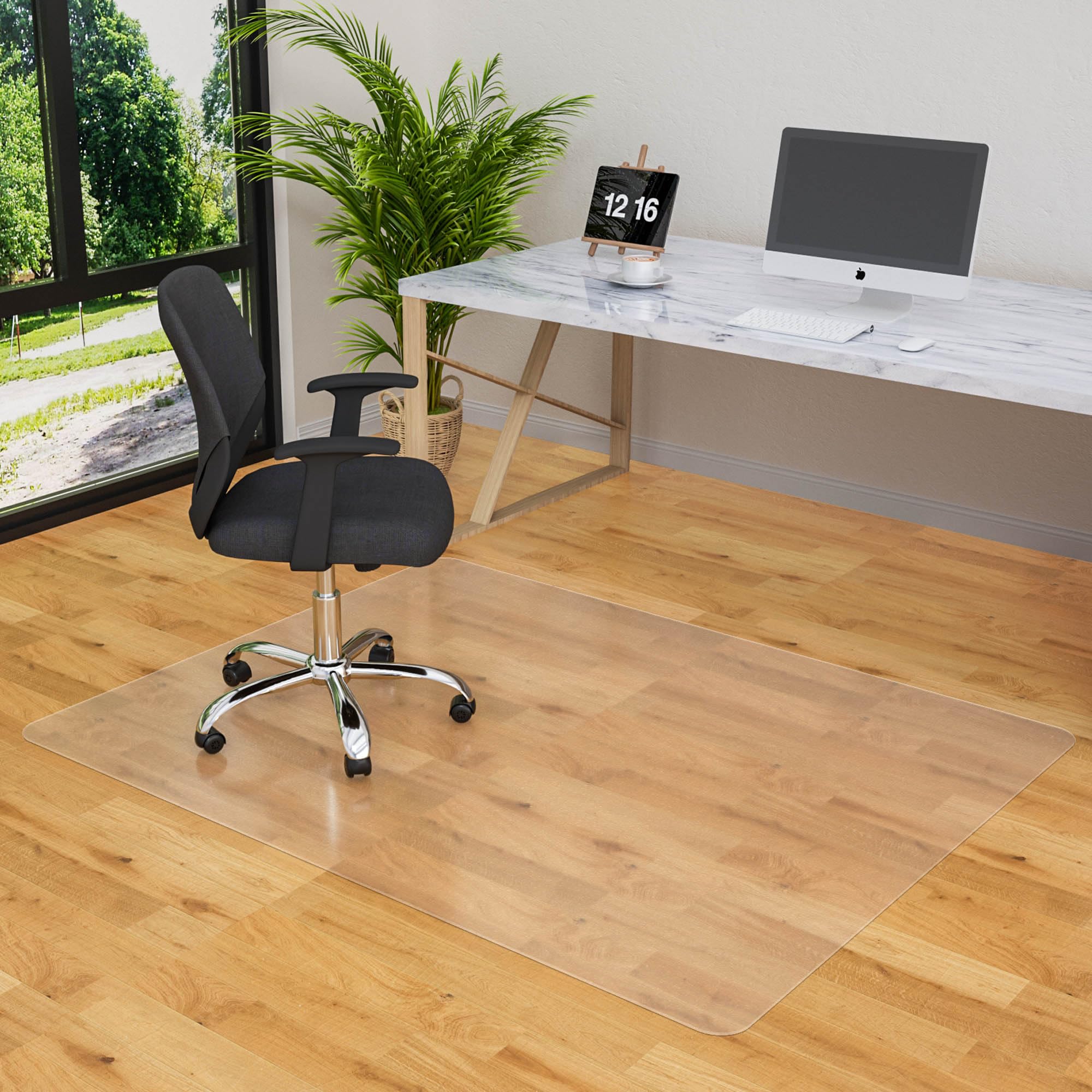 Premium Office Chair Mat for Hardwood Floors - 44
