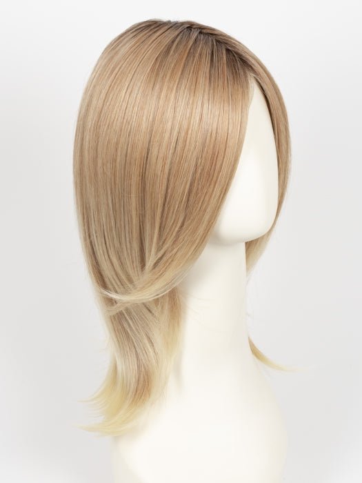Drew Synthetic Lace Front Wig with Mono Top - Natural Looking Human Hair Wig for Women | Perfect for Cosplay, Daily Wear & Special Occasions